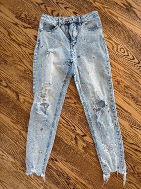 Size 5 embroidered jeans